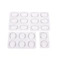 thumbnail image 2 of Damping 20pcs Drum Mute Pads Set Dampeners Silencer for Percussion Instrument Accessories Transparent, 2 of 5