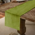 thumbnail image 1 of EcoNesxp Green Table Runner 72 Inch Long Table Runner for Living Room Green Inch 13x72 Dressing Table Scarf, 1 of 5
