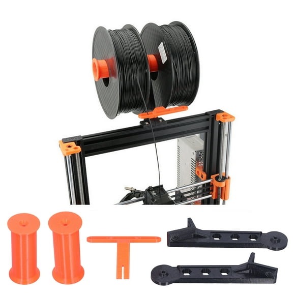 PETG Filaments Spool Holder, 2kg Load Capacity Filament Bracket Easy Assembly Stable  For PRUSA I3 MK3S Bear