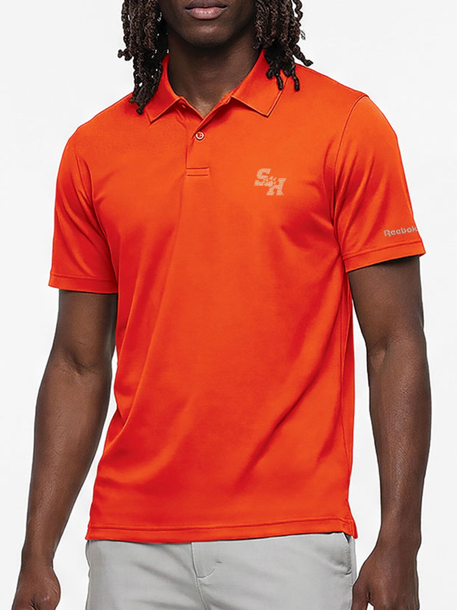 Sam Houston State Bearkats Reebok Mens Short Sleeve Polo Shirt