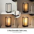thumbnail image 3 of DEWENWILS Bedroom Table Lamps with 2 USB, Bedside Touch Control Lamps Table 3 Way Dimmable, 3 of 6