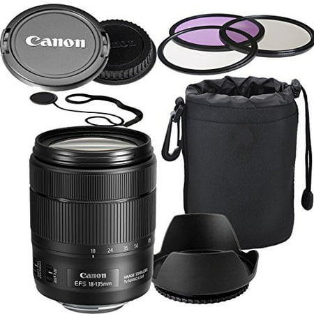 Canon EF-S 18-135mm f/3.5-5.6 Image Stabilization USM Lens (White Box)