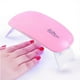 thumbnail image 3 of DUO DE 2 MINI LÁMPARA DE UÑAS DE GEL PORTÁTIL CON LUZ SOLAR LED UV DE 6 W, SECADOR DE UÑAS PERSONAL, 3 of 5