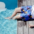 thumbnail image 4 of Men's NEFF Float On Hot Tub Swim Trunks, 4 of 5