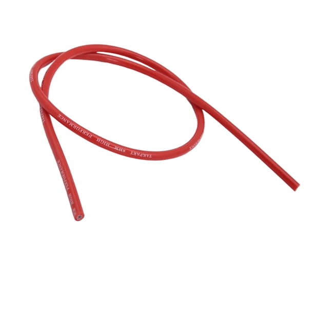 Riwesomey Núcleo de encendido Interior de coche de 8mm, cable Universal resistente al calor montado en vehículo, accesorio de modificación de Vehículos, repuestos y accesorios Mis Rojo Riwesomey VI017613-03B