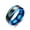 Blue, variant on Health Monitoring Rings with Innovative Temperature Change Feature Waterproof Jewelry Stainless Steel Finger Accessory