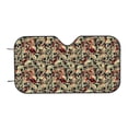 thumbnail image 7 of Daiia Skulls1 Windshield Sun Shade for Car SUV Truck (Medium ), Car Sun Shade Windshield, Car Shades for Front Windows, Sunshade for Car Windshield, 7 of 7