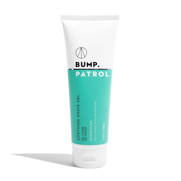 Bump Patrol For Her Gel de afeitado calmante para mujeres - Previene quemaduras y golpes de afeitar Calmante aloe vera y mentol para la zona del bikini, axilas y piernas piel sensible - Aroma a rosa y