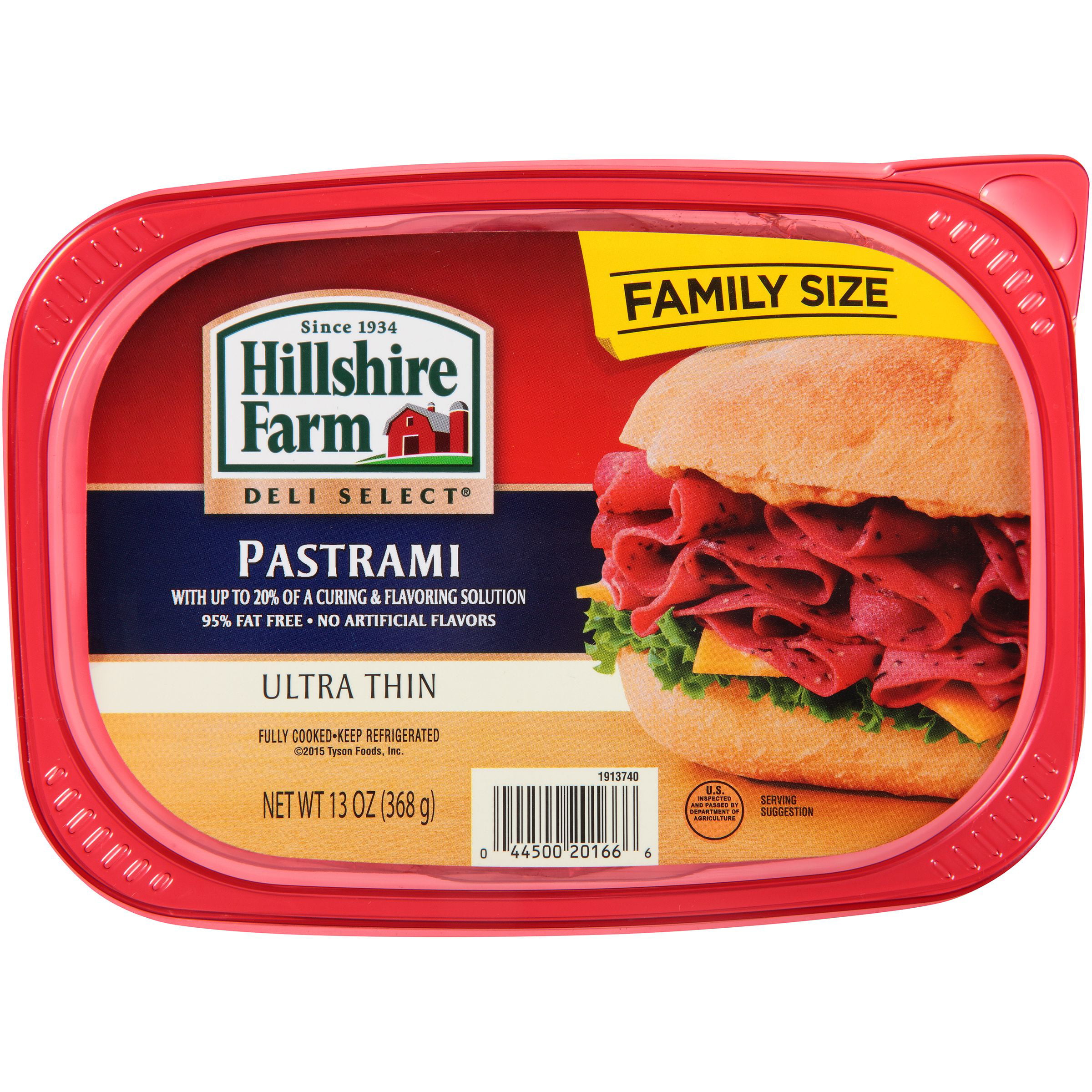 Hillshire Farm Deli Select Lower Sodium Honey Ham 8 oz ...