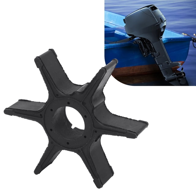 Impulsor de la Bomba de Agua del Motor Del Bote, Rendimiente Eficientte Antiwear Instalación Fácil 17461-96301 para 2 Tiempos dt20 dt25 dt30 dt35 dt40 externo