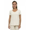 thumbnail image 3 of Women's Pajama Set PJ Cotton Lounge Sleep Wear, L, Beige, by Ambesonne, 3 of 3