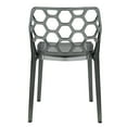 thumbnail image 4 of LeisureMod Modern Dynamic Dining Chair - Set of 4-Color:Transparent Black, 4 of 8