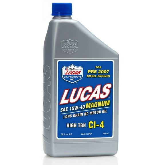 Lucas Oil 10075 CI-4 Oil - 1 Quart