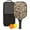 Black-8, variant on Pickleball Paddles Set Of 1, Fiberglass Surface, Camouflage Print, 1 Paddle, 2 Balls & Bag