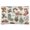 Gingerbread Cookies, variant on Cozy Mat Pet Bed Indoor Outdoor Warm Soft For Cat Dog Puppy(S/M) Gingerbread Man Character