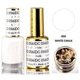 thumbnail image 3 of DND DC Neutrals GEL POLISH DUO, Gel Lacquer 0.5 oz + Matching Nail Polish Color 0.5 oz, Daisy Nails (with bonus side Glitter) Made in USA (White Chalk (056)), 3 of 3