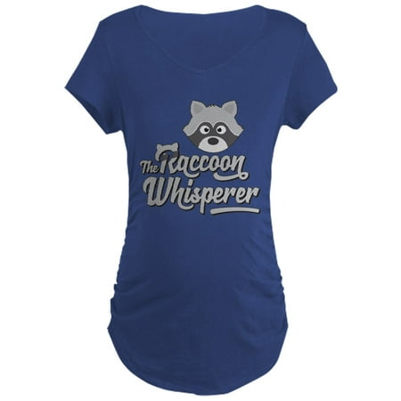 

CafePress - The Raccoon Whisperer - Maternity Dark T-Shirt