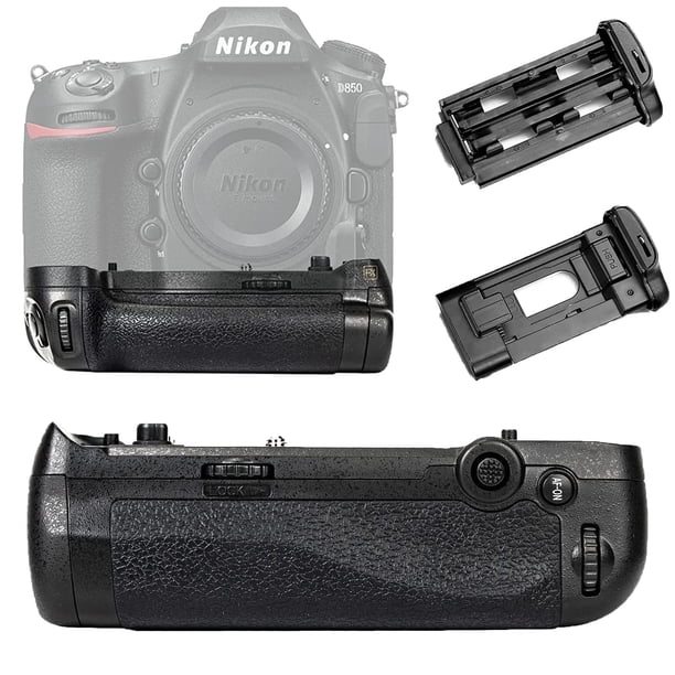 Empuñadura de batería happypopo MD-18 para cámara réflex digital Nikon D850
