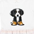 thumbnail image 4 of Inktastic Bernese Mountain Dog Girls Toddler Dress, 4 of 5