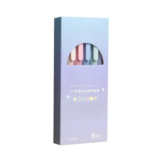 SLYNSHome Stylos à Encre Gel Rétractables, Stylo à Pointe Fine Sans Bavure et Sans Bavure pour Journal Dessin Prise de Notes Écriture Extra Fluide
