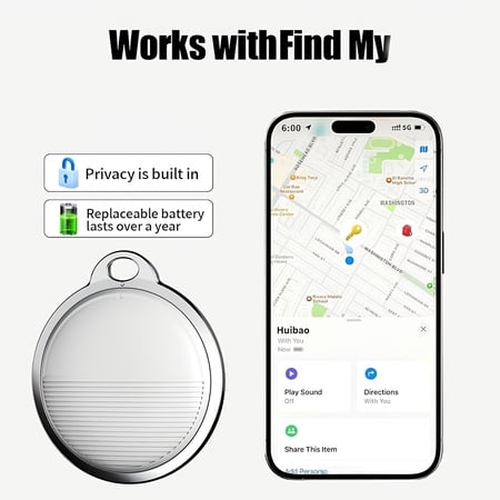 GPS smart Anti-Lost Device Locator - Real-Time Tracking, No Installation Required, Suitable for Pets, Elderly, And Youngsters - Compatible with IOS System, Prevent Loss And Worry-Free