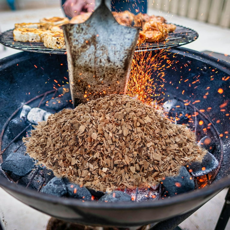 Wood Chunks for Smoking Bbq Applewood Chips Sawdust Bacon Barbecue Wooden Walmart