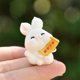 thumbnail image 2 of Propósito de hacerse rico 2023 Año de la mascota del conejo Año Nuevo muñeco de conejo muñeca de resina lindo muñeco de conejito regalo de fiesta anual ANGGREK  Otros, 2 of 8