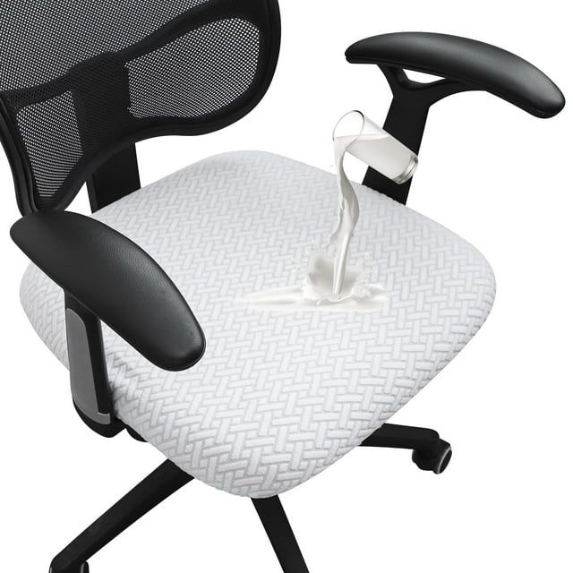Funda de asiento para silla de oficina FORCHEER, impermeable, jacquard, 50 x 50 cm