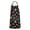 Pioneer Flower Floral-1, variant on Pioneer Flower Floral Print Pattern Apron for Women and Men, Cotton Linen Waterproof with Pockets, Adjustable, 33x27 Inch for Kitchen, Gardening, BBQ, Salon