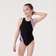 thumbnail image 4 of REDARER Girls' Black Swimwear – Swimsuit for Swim Team Practice, Competition, Beach, and Sport Bathing Suit for Kids,Size 6-7 Years, 4 of 5