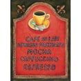 thumbnail image 2 of Rafuse, Will 12x14 Gold Ornate Wood Framed with Double Matting Museum Art Print Titled - Cafe, 2 of 4