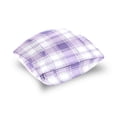 thumbnail image 5 of Purple-white Plaid Throw Pillow Covers Pillowcases 16 x 16 Inch Home Decor 2 Packs for Bedroom Sofa, 5 of 6