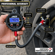 JACO ElitePro-X Digital Tire Pressure Gauge with Lightning Chuck - 200 PSI
