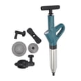 thumbnail image 2 of Drain Blaster Air Plunger, High Pressure Powerful Drain Blaster Easy Storage Stainless Steel Shell  For Toilet, 2 of 8