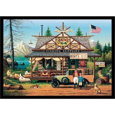 Charles Wysocki Buffalo Games Puzzle 1000pc Prairie Wind Flowers for sale online 