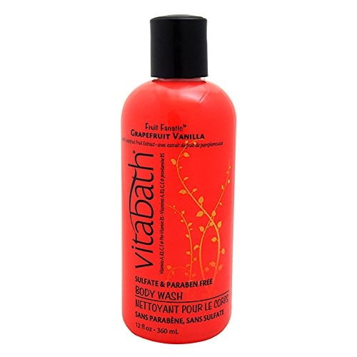 vitabath bath and shower gel, grapefruit vanilla, 12 ounce Walmart