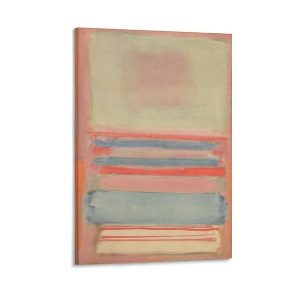 Mark Rothko Prints 《No. 7 Or No. 11》 Wall Art Paintings Poster (32) Wall Art Picture Painting Poster Canvas Print Posters Artworks Bedroom Living Room Decor 08x12inch(20x30cm)