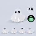 thumbnail image 4 of Halloween Ghost Decoration, Mini Resin Figurine, 1 Piece Pack, Cute Spooky Ghost Figurine for Halloween Party Decor Micro Landscape Fairy Garden Terrarium Crafting Holiday Gift Home Tabletop Ornament, 4 of 6