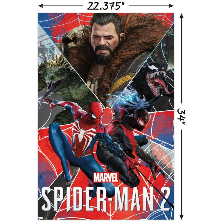 Marvel's Spider-Man 2 - Group Wall Poster, 22.375