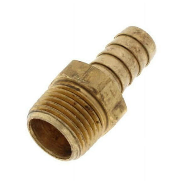 0.5 in. Brass Hose Barb To Male Pipe