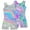 Diamond Colorful, variant on 2 Pack Gymnastics Leotards for Girls Sparkly Toddler Biketards with Shorts Kids Unitard Dance Sportswear 3-10T