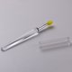 thumbnail image 1 of Pincel de silicona para labios con tapa, a prueba de polvo, para mascarillas de labios, pincel para lápiz labial, pincel para lápiz labial, pincel para sombras de ojos con lentejuelas, pincel, 1 of 4