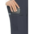 thumbnail image 3 of Med Couture Scrub Pants for Women, Jersey Waist Yoga Bottoms, 6 Pockets with Mid Rise Drawstring Waistband - MC7725, 3 of 7