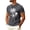 Gray_#04, variant on Mens Hawaiian Short Sleeve T-Shirts Graphic Crew Neck Casual Shirt Summer Beach Palm Tree Printed Vintage Tees,Black M