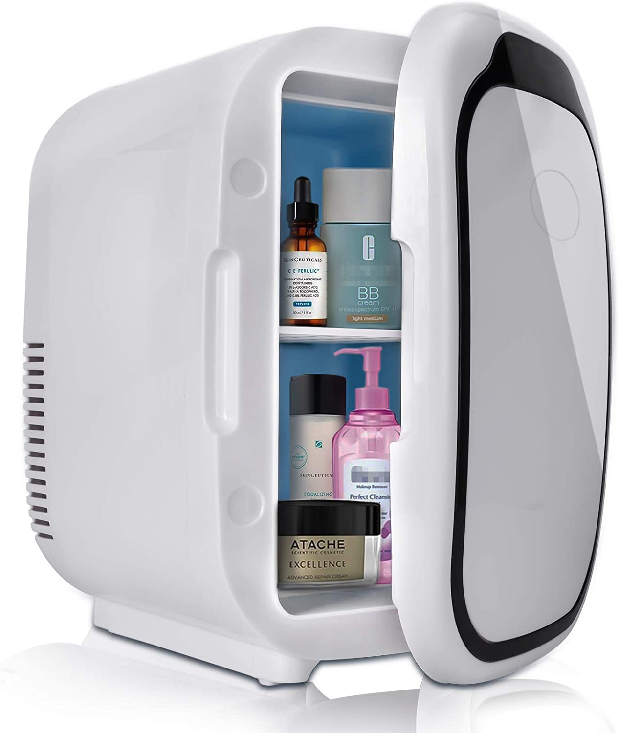 Mini Portable Fridge 6 Liter Thermoelectric Cooler And Warmer For Skincare Breast Milk Foods 