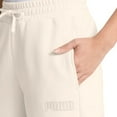 thumbnail image 3 of PUMA Women's Fleece Jogger Sweatpant with Pockets (Cream/Large), 3 of 3