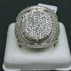 thumbnail image 4 of Anillo con Engaste de Diamantes Completo Anillo Chapado En Oro Anillo con Engaste de Diamantes Completo, 4 of 7