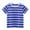 W-WBlue25, variant on Toddler Boys' Tshirts Striped Short Sleeve T Shirts Children Comfy Casual Pullover Tops Black,Sizes 2-3