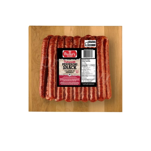Fiedler Medium Flavor Pastramiette Fully Cooked Pepperoni Stick 800g pack Size