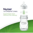 thumbnail image 4 of Playtex Baby Nurser with Drop-Ins Liners Baby Bottles, 4 oz, 3 pack, 4 of 18